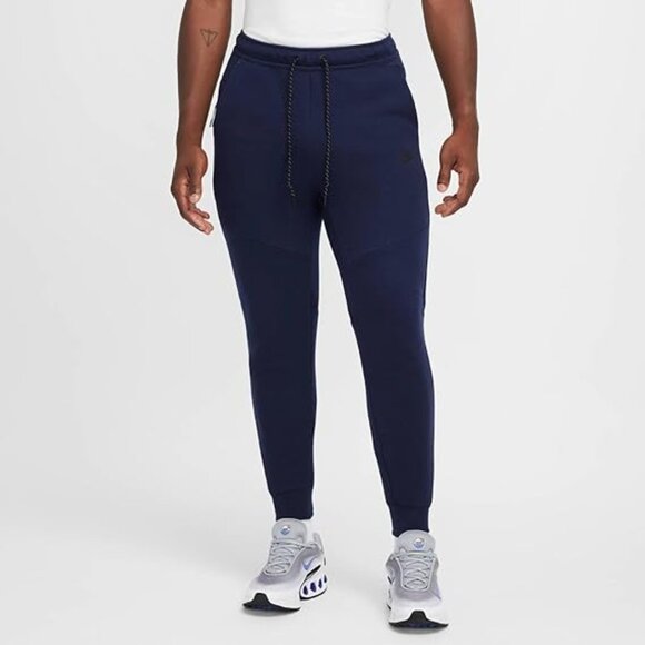 NIKE Men's Fleece Joggers Size XXL In Obsidian/Black - Picture 1 of 11